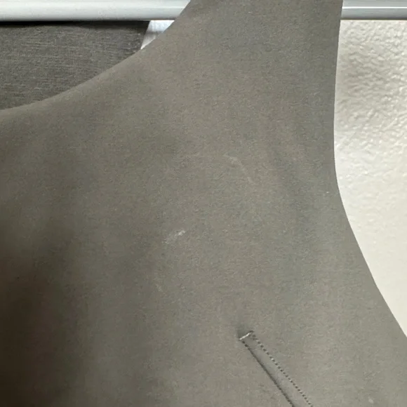 Olive Green Women's Sleeveless Top - Picture 3 of 5